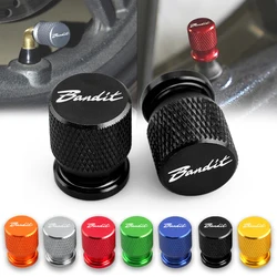 For SUZUKI GSF 250 600 600S 650 650S 750 1200 1250 GSX150 Bandit S 650 Motorcycle CNC Wheel Tire Valve Caps Air Port Stem Cover