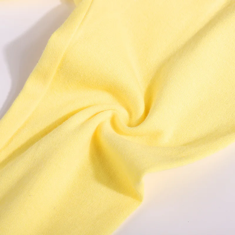 3Pcs Sets Baby Pants 0 To 12 Months Boys Girls Cotton Leggings Pants Solid Color Bind Foot Elastic Waist Trousers Baby Outfits 5