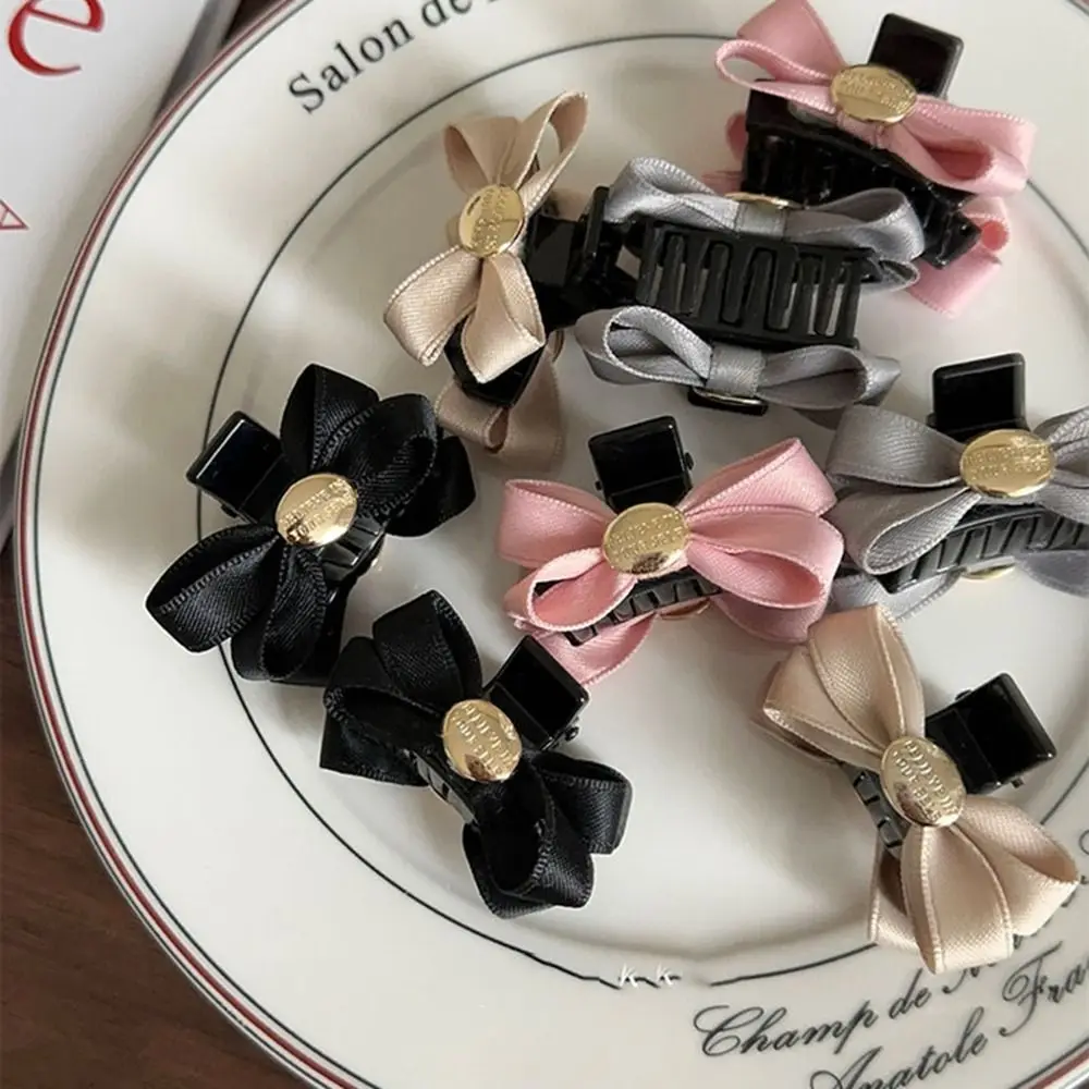 

Bowknot Cloth Small Hair Claws Girl Hairclip Bow Hair Clip Female Hair Accessories Cute Hairpin Korean Style Headwear