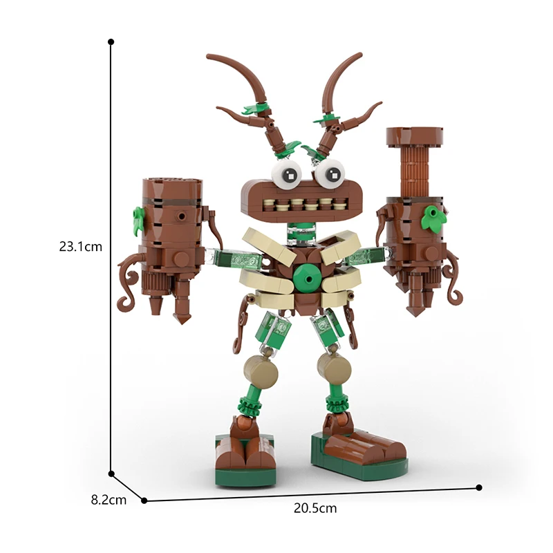 BuildMoc 私の歌うモンスター wubbox ビルディングブロック