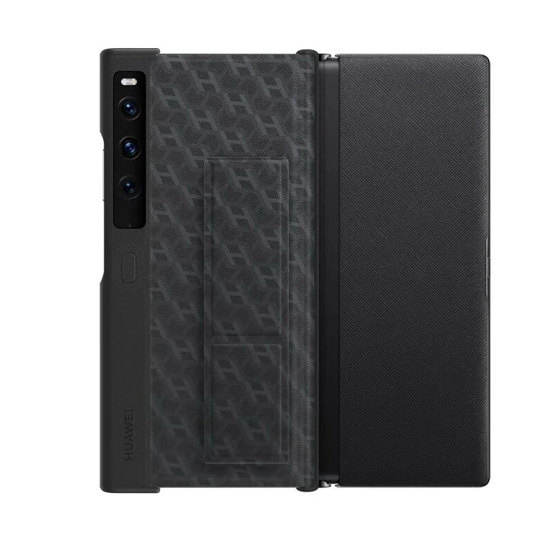 

Оригинальный чехол-подставка из искусственной кожи HUAWEI Mate Xs 2 с защитным магнитным держателем ..(E112)