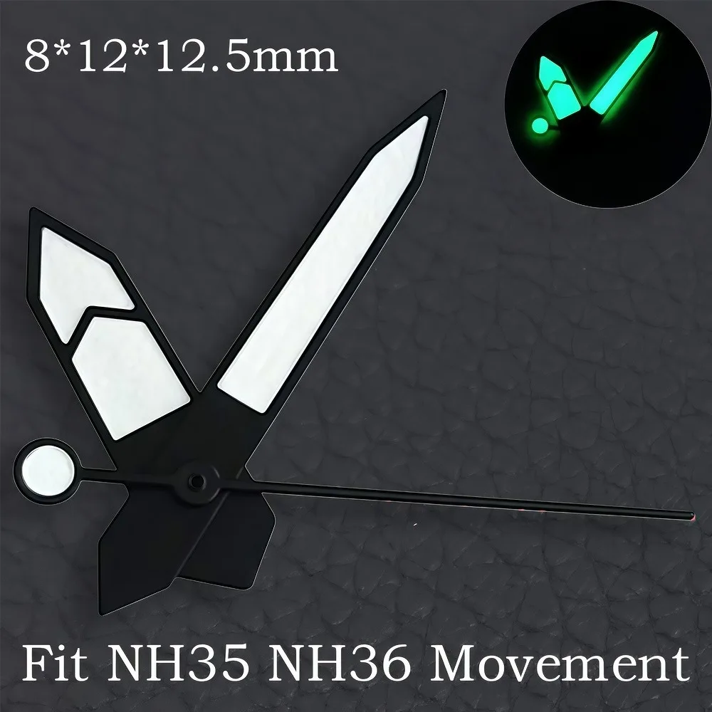 High Quality Green/Blue Super Luminous Watch Hands - Premium Watch Accessories Pointer