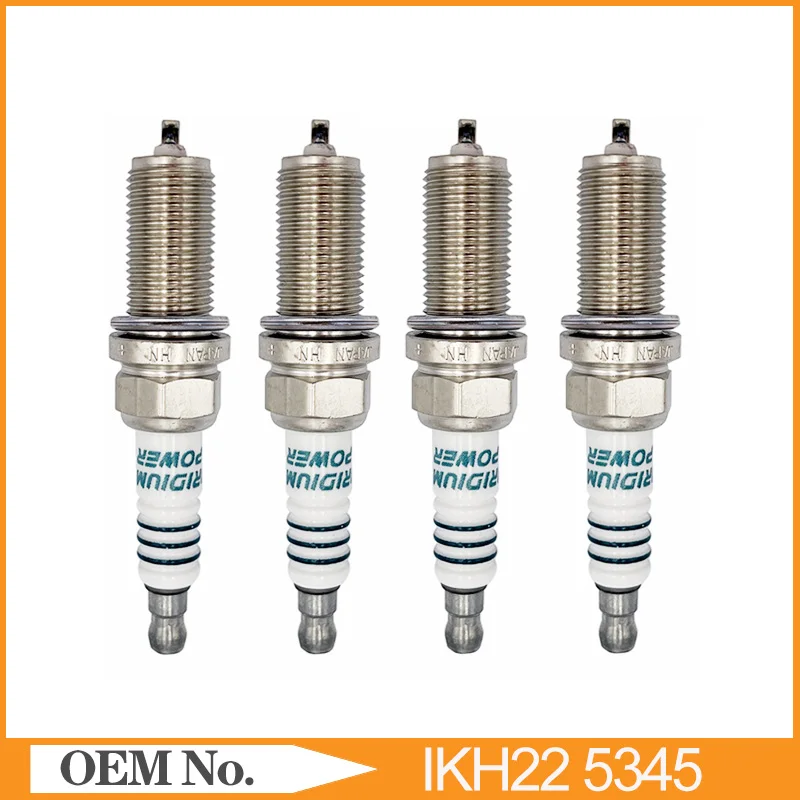 

4 шт./партия IKH22 5345 новые высококачественные Иридиевые свечи зажигания для AUDI Mitsubishi Subaru Forester IKH22-5345