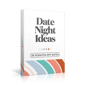 Newest Date Night Ideas For Couple - Fun & Adventurous Date Night Box - Scratch Off Card Game with Exciting Ideas for Couple