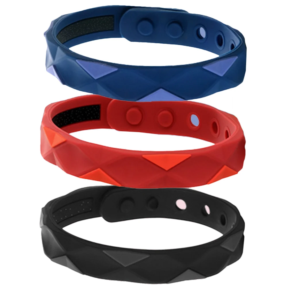 

Wristband Anti-Static Unisex Silicone Exercise Wristband Silicone Bracelet Silicone Wristband Strap Radiation Protection