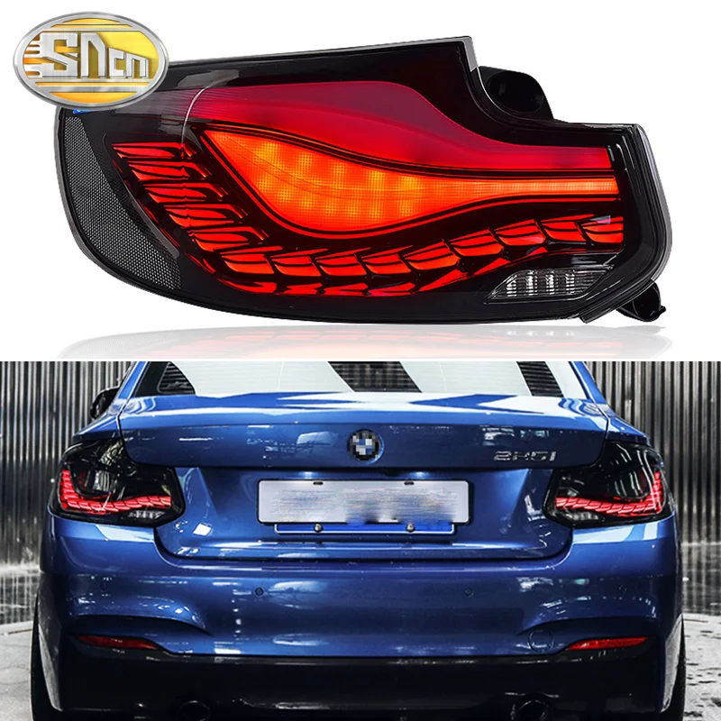 

Rear Running Light + Brake Lamp + Reverse + Dynamic Turn Signal Car LED Taillight Tail Light For BMW F22 F23 M2 F87 2 Series