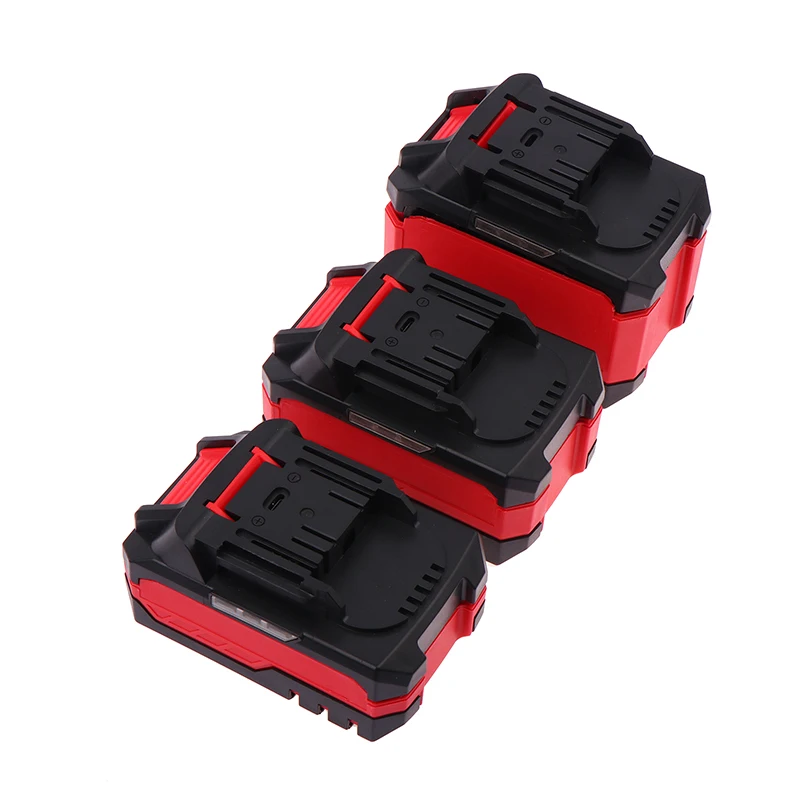5/10/15-Slot 21V Li-ion Battery Case with LED Power Display and Charging PCBA Holder