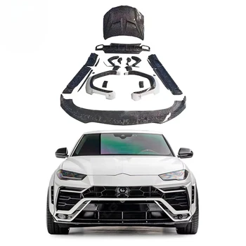 N Style Wide Body Kit for URUS Body Kit with Front Lip Rear Diffuser Side Skirts Hood Forged Carbon Bodykitcustom