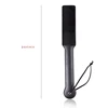 34cm Red Or Black Plush And Leather Paddle Riding Crops Flogger Horsewhips Spikes Spanking Paddle Slapper 5