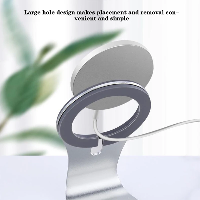 حامل شاحن هاتف خلوي Magsafe ، حامل من سبائك الألوم...