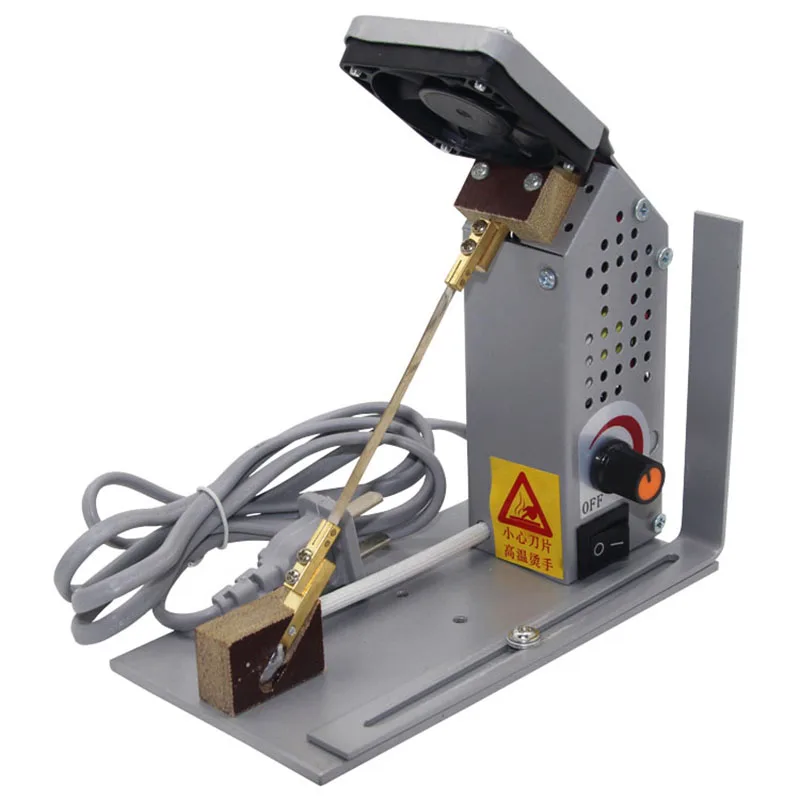 

Thermostat heat cutting electrothermal cutting machine nylon satin ribbon elastic cutting trademark ribbon cutting machine