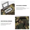 Custom Fashion Original Woodland Camo Luggage Cover Protector Washable Military Army Camouflage Travel Suitcase Covers 4
