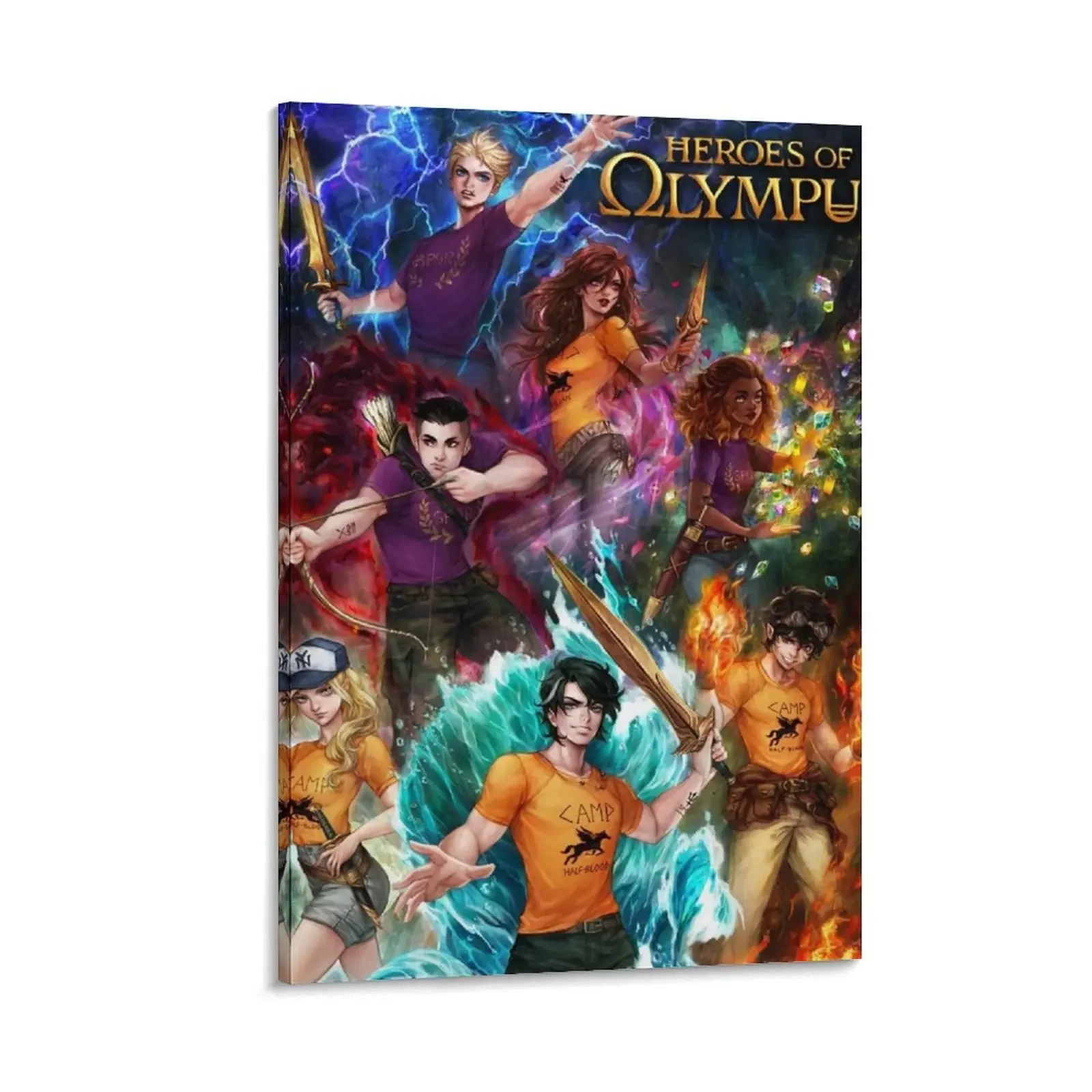 

Heroes of Olympus Canvas Painting ornaments for home wallpapers home decor Paintings poster aesthetic