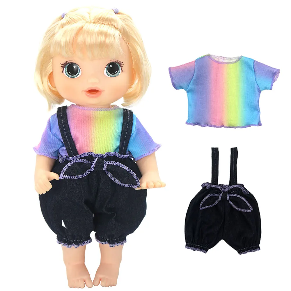 2022  Doll clothes  for 12 Inch 30CM  baby alive Toys Crawling Doll accessories.