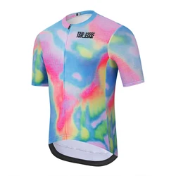 Men's Summer Short Sleeve Cycling Jersey - Outdoor Road Bike Sport Apparel - XXXL (Cycling jersey 1)