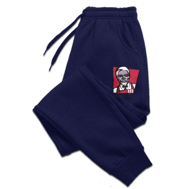 

Men Men trousers KFC They Live Novelty 100% Cotton pants Short Sleeve Man pants Round Neck pants for mens Party