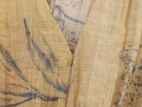 Women's Summer 2025 New European and American Fashion Style V-neck Bat Sleeve Loose Printed Top - Image 4