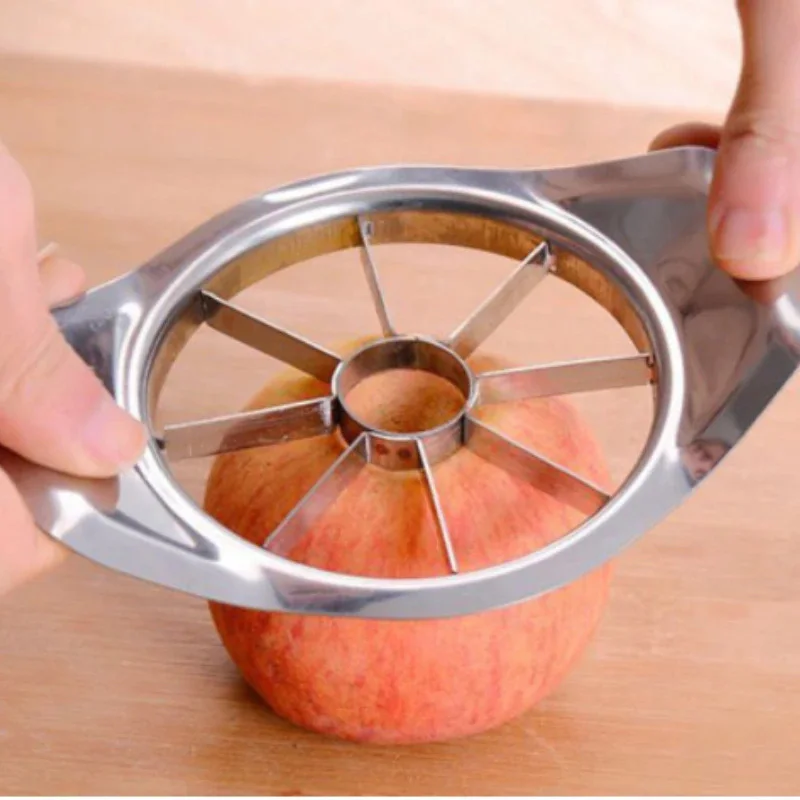 Kitchen Gadgets Stainless Steel Comfort Handle Divider Apple Cutter Vegetable Fruit Tools Household Fruit Divider Separator - 3