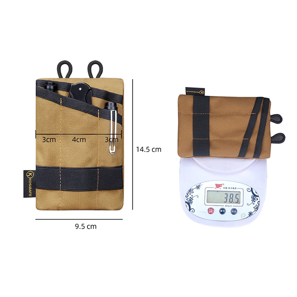 Multifunctional Compact Pocket Organizer Pouch Portable Outdoor Hunting Bag Wear-resistant for Camping Hiking Mountaineering 6