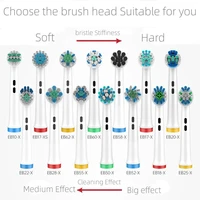 Dupont-Têtes de brosse à dents électrique, 4 pièces, pour blanchir les dents/03/Clean/pride ison books/soins doux, fonction pour Oral B 5