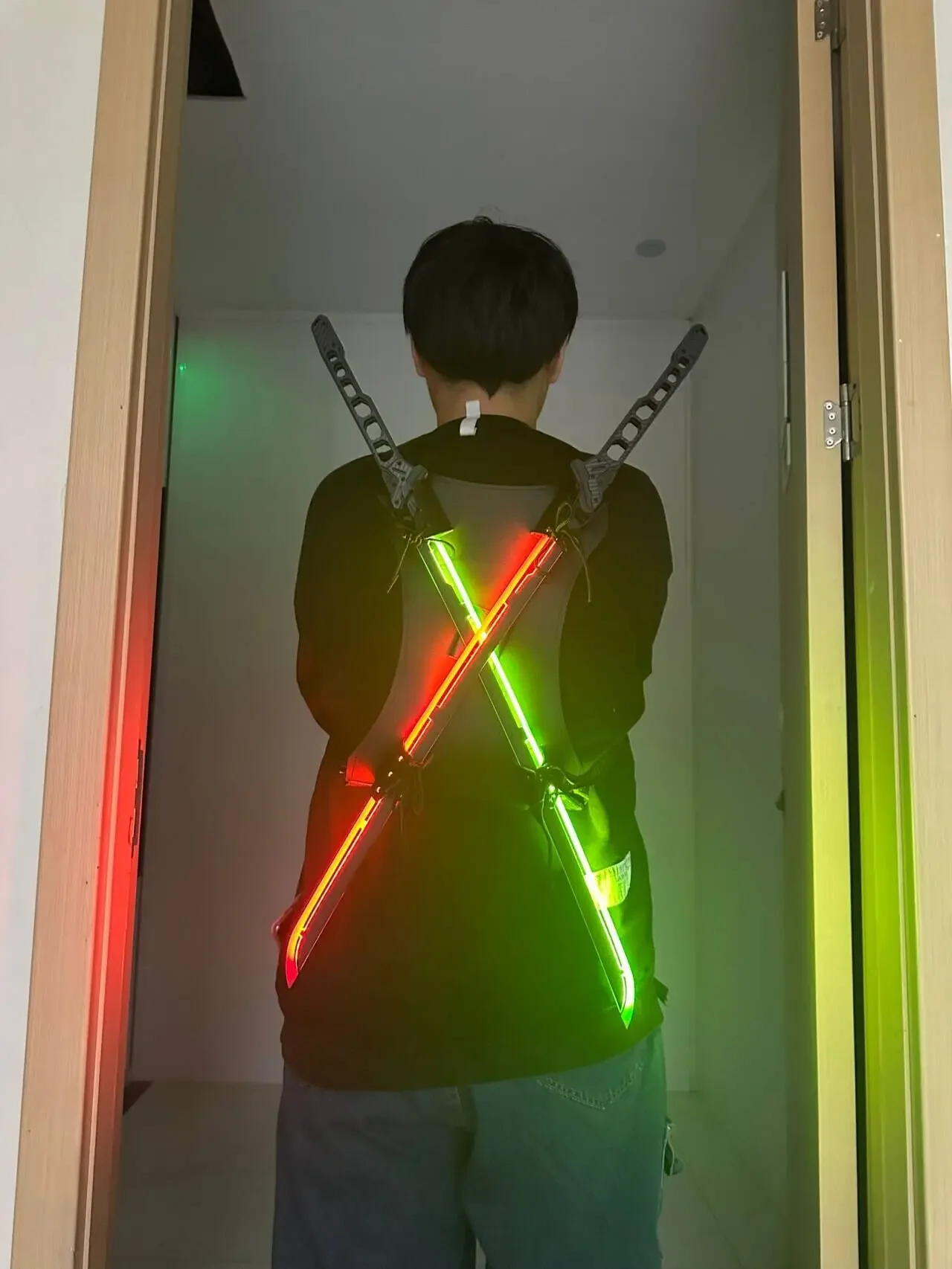 サイバーパンク-ライトセーバー,カタナのコスプレ,安全な