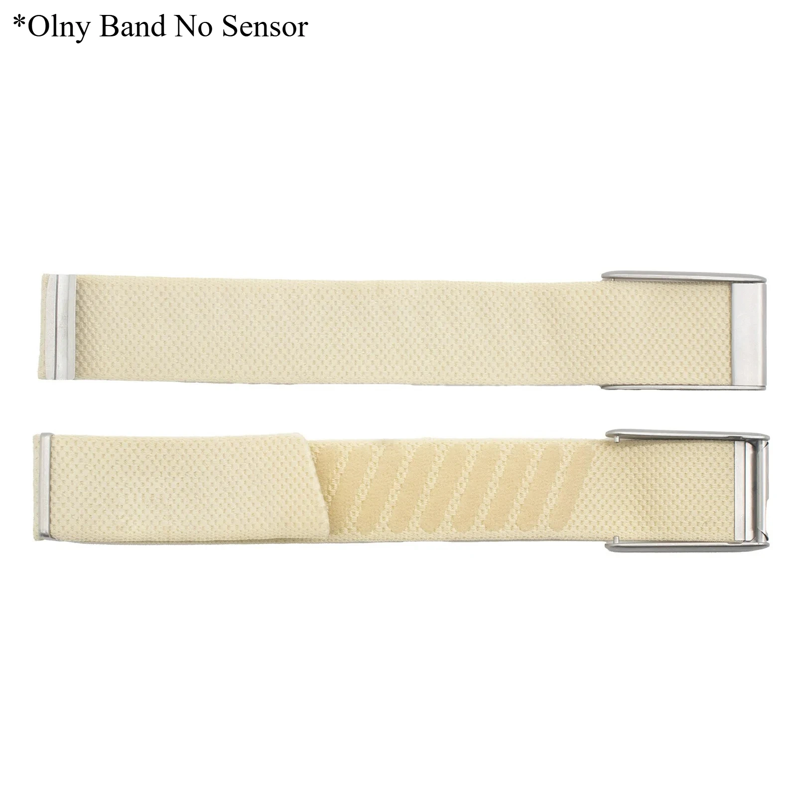Premium Nylon Fitness Band with Metal Frame – Woven Elastic Sports Strap in Gold/Silver/Rose Gold