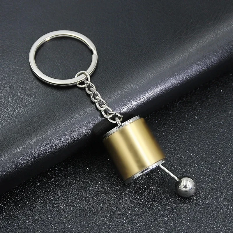 Turbocharger Spinning Turbine Keychain – Car Interior Accessory