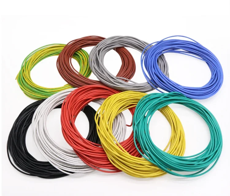 サルさんの專用 2/5/10M UL3135 Wire Silicone Insulation Tinned Copper 30 28