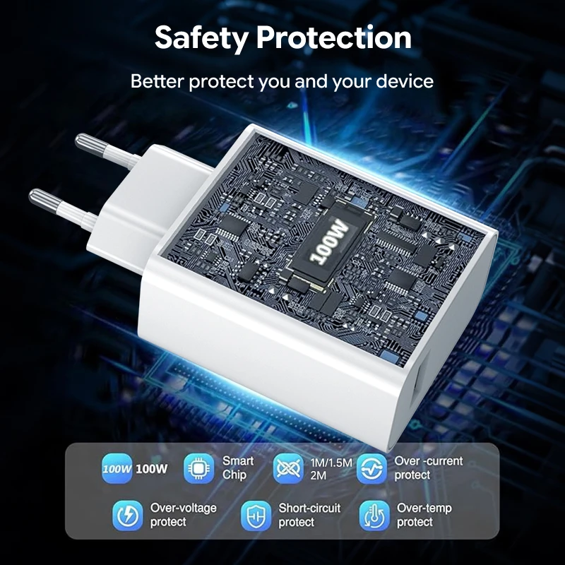 รูปสินค้า อะแดปเตอร์ชาร์จเร็ว 100W แท้ Xiaomi พร้อมสาย Type-C