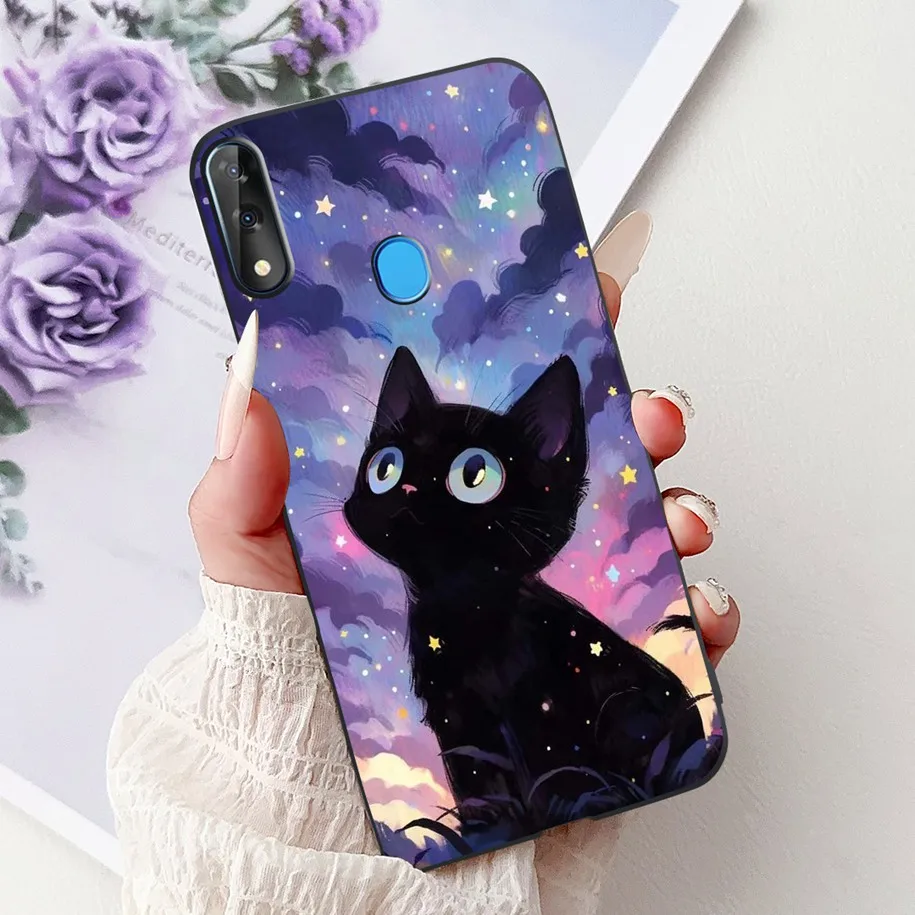 Cute Cool Spider Tiger Marble Soft Silicone Shockproof Phone Case Cover