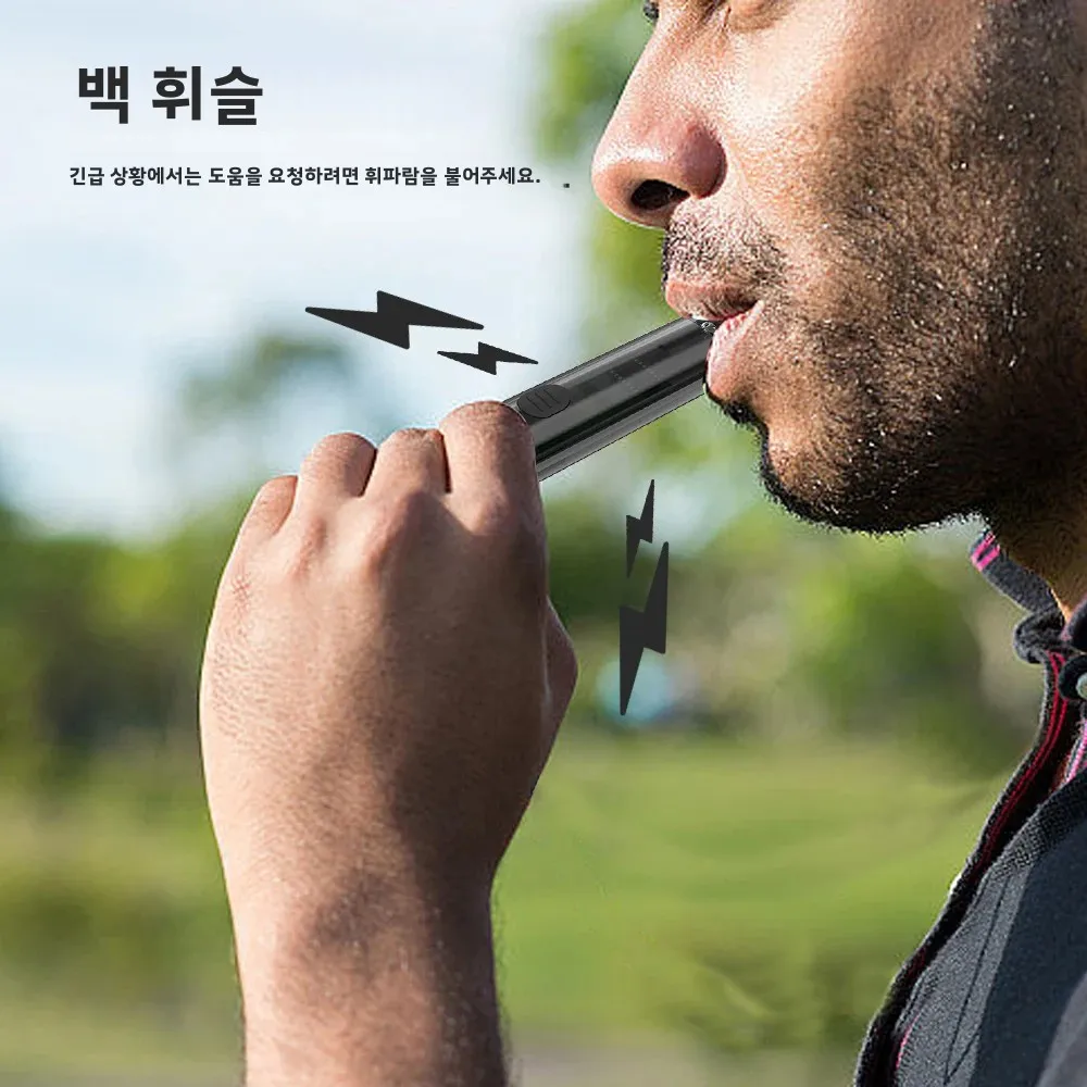 BORUiT Protable 미니 LED 손전등 휘슬이있는 키 체인 유형-C 충전식 토치 캠핑 랜턴 낚시 핸드 라이트 Uv 램프