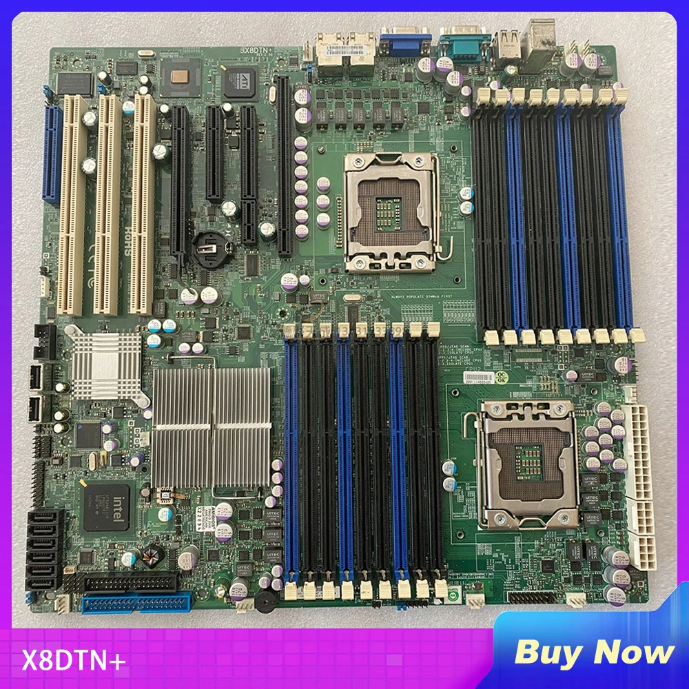 X8Dtn + Per Inspiur Nf5280M2 Scheda Madre Server Processore Xeon Serie 5600/5500 Ddr3 Dual Gigabit Ethernet Sata2 Pci-E2.0 Ipmi2.0