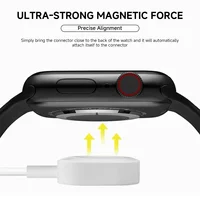 Chargeur rapide USB A magnétique sans fil 2024, pour Apple Watch Ultra série 9 8 7 6 SE Type C, câble de chargement pour iWatch série 5 3 2 3