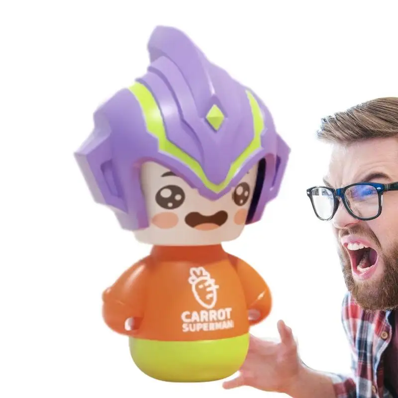 

Face Changing Toys Face-Changing Carrot Man Fidget Toy Stress Relief Sensory Toys Goodie Bag Fillers Calm Down Sensory Toys