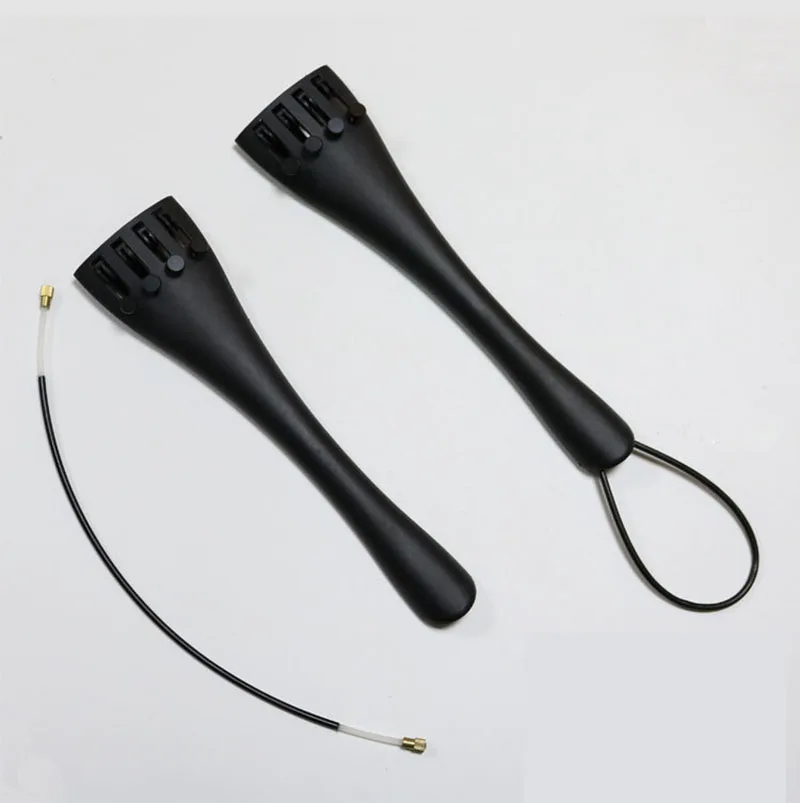 4/4 3/4 1/2 1/4 1/8 1/10 1/16 carbon fiber cello tailpiece with tailgut and cello Fine Tuning ,cello parts,cello accessories