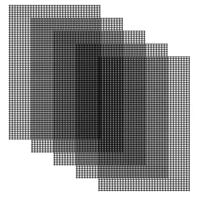 5Db Gyakorlati Hálóháló Háló Ellenálló Lyuk Képernyő Tartós Tartás Rendezett 20X30Cm Virág Edény Alsó Leeresztő Hálópad