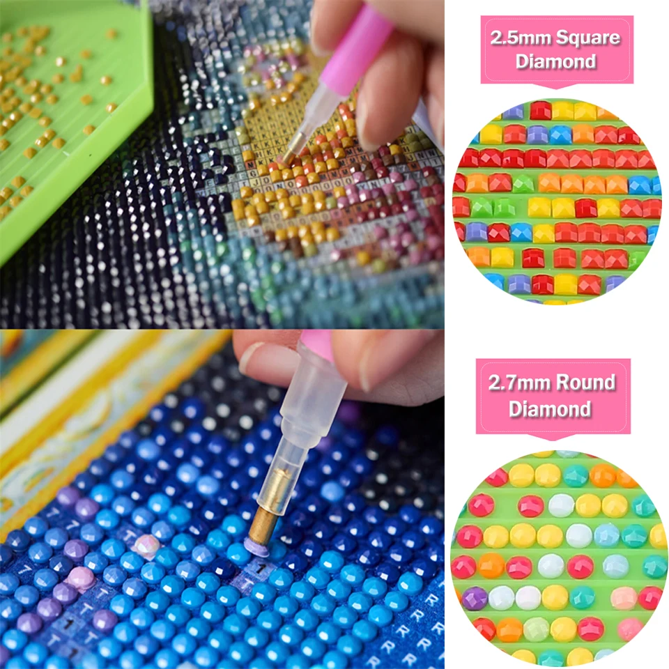 Elf Girl & Fox Diamond Painting Kit 4