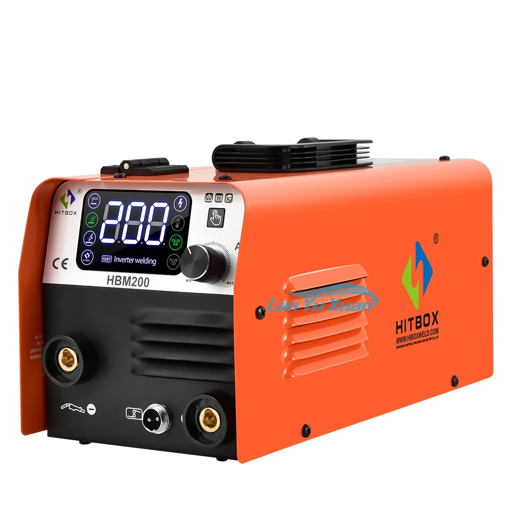 Hitbox Igbt Inverter Mig Saldatrice Hbm200 Inverter Senza Gas Mag Mig Welding