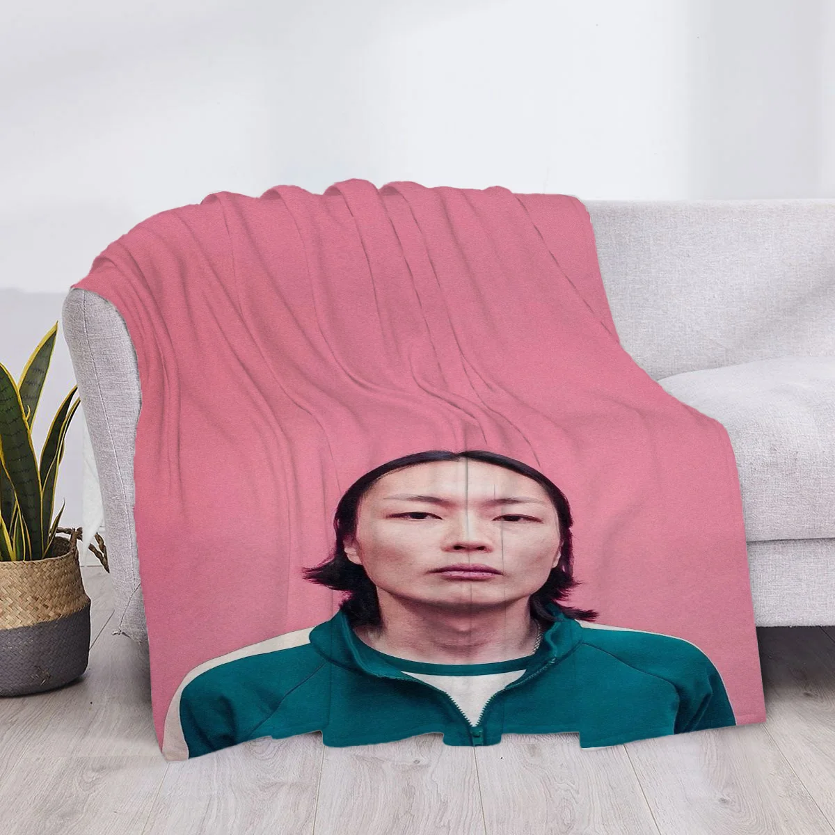 Star Blanket Squid Game Luxury Cover Fluffy Soft Blankets & Throws Plaid Throw Sofa Knee Microfiber H Anime Child Cute Home 2