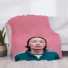 Star Blanket Squid Game Luxury Cover Fluffy Soft Blankets & Throws Plaid Throw Sofa Knee Microfiber H Anime Child Cute Home 2