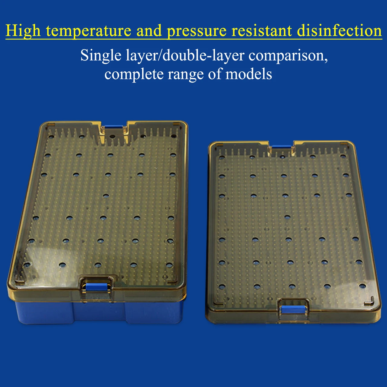 High temperature and high pressure resistant Ophthalmic Surgical Instruments Disinfection Storage Box