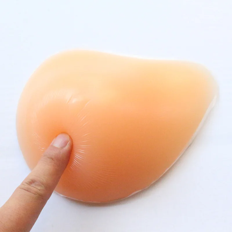 Spiral shape postoperative silicone false breast form 1PCS 100g-600g artificial breast prosthesis for mastectomy