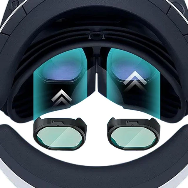 Marco de gafas ABS para Sony Ps4 PS VR, lentes de protección de  auriculares, Desmontaje rápido sin lentes, accesorios para gafas VR, 1 par  - AliExpress