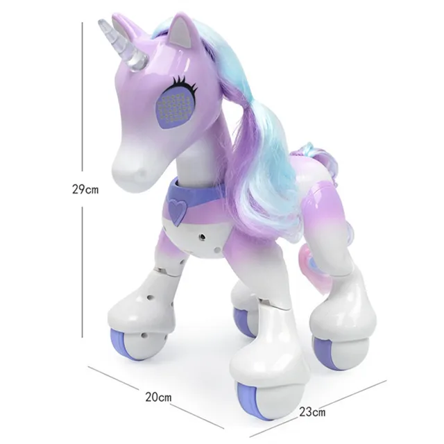 Electric Smart Horse Unicorn Toy for Children Remote Control Robots New Unicorn Touch Induction Electronic Pet Educational Toys 5