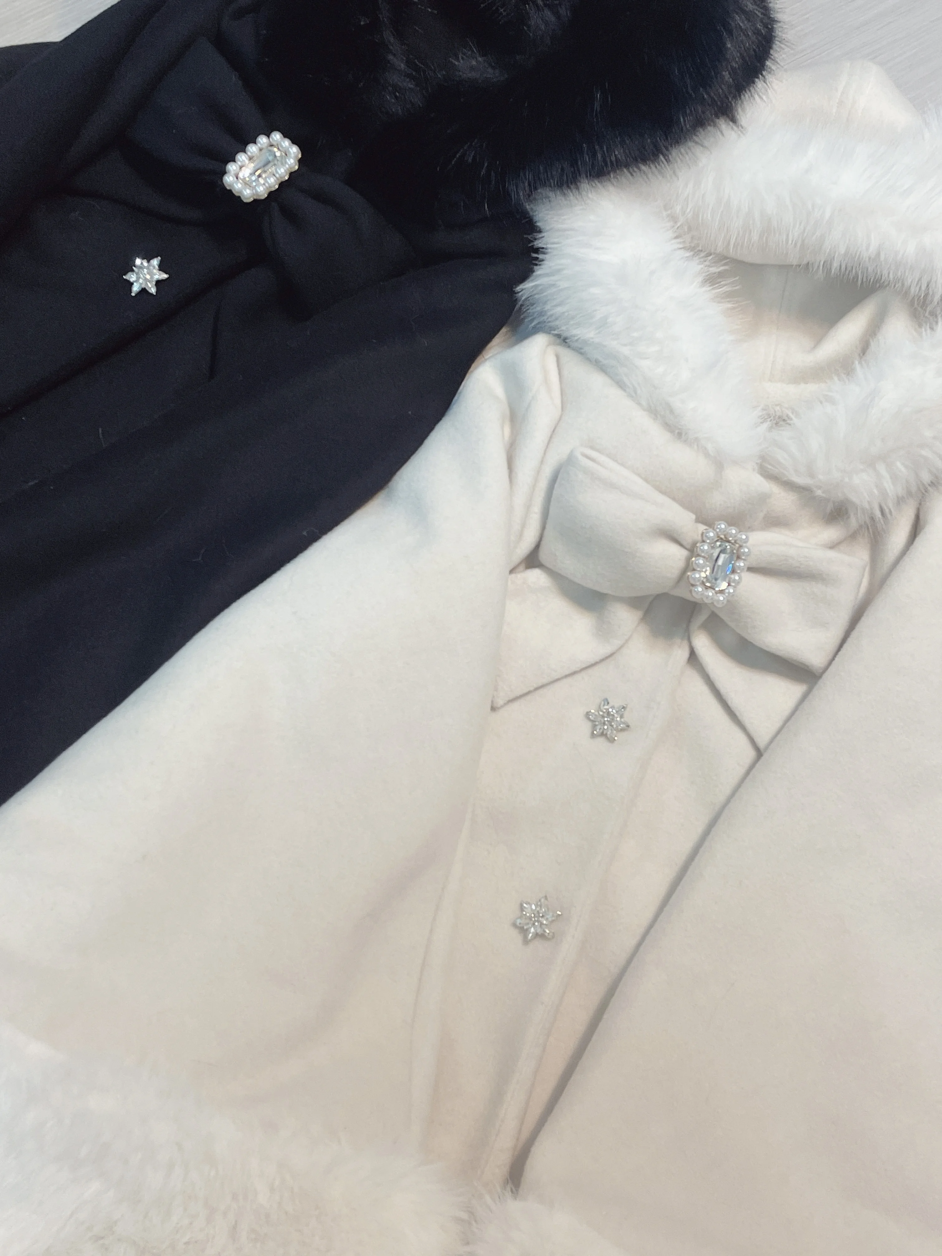 Women's Lolita Cat-Ear Wool Cape