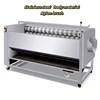 Electric Commercial Industrial Brush Roller Vegetable Carrot Sweet Potato Cleaning Washer Washing And Peeling Peeler Machine 2