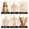 30cm Doll's Body Supermodel Body Accessories with Multi Joint White / Tan Skin DIY Girl Toy 5