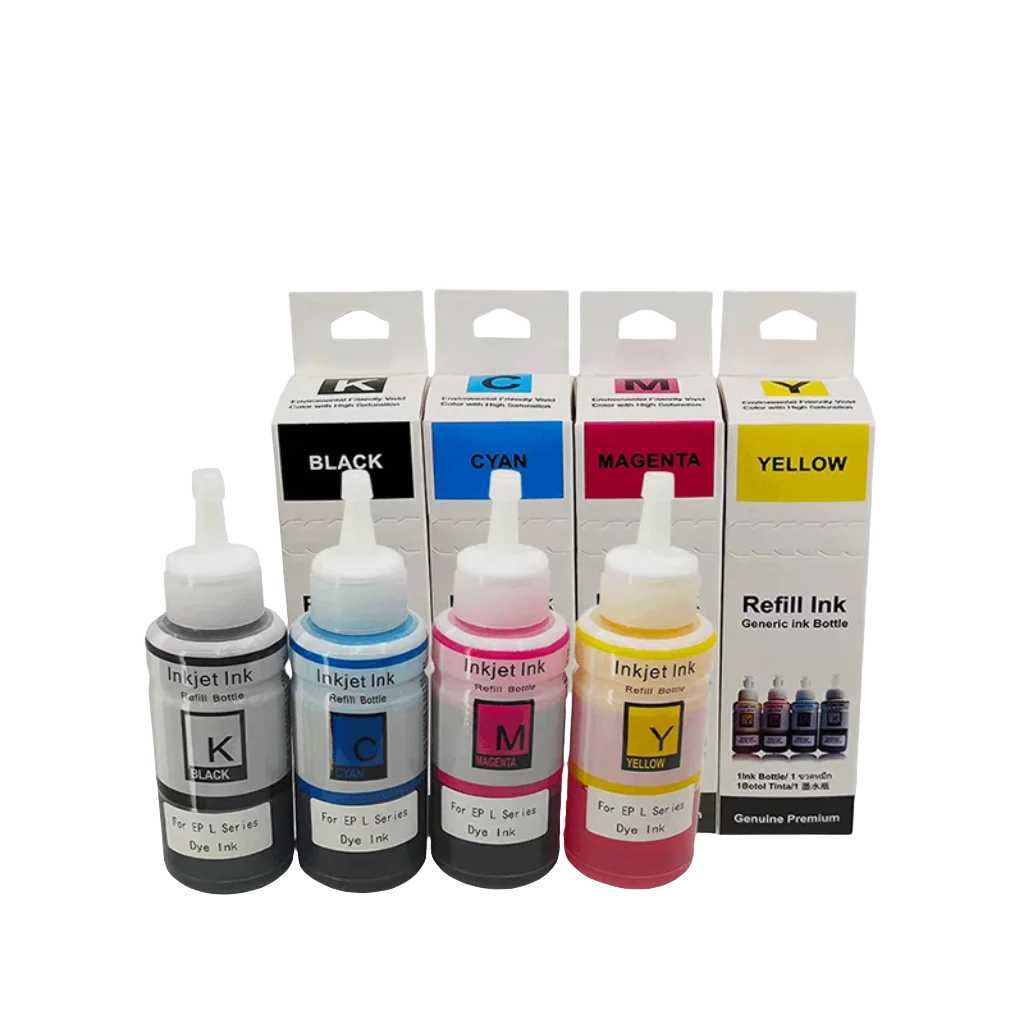 664 672 Refill Dye Ink For Epson L100 L110 L120 L210 L310 L355 L362 ...