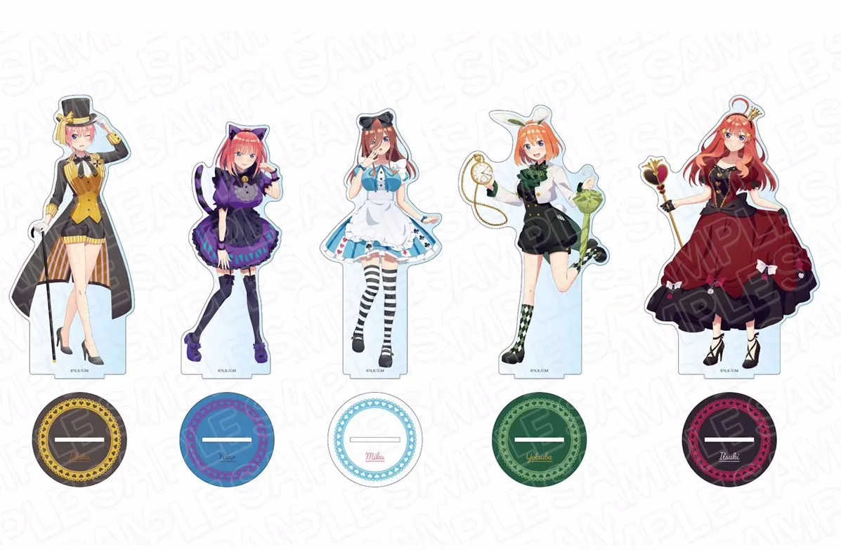 

The Quintessential Quintuplets Nakano Nino Itsuki Yotsuba Ichika Acrylic Figure Stand Figure 5311 Kids Collection Toy