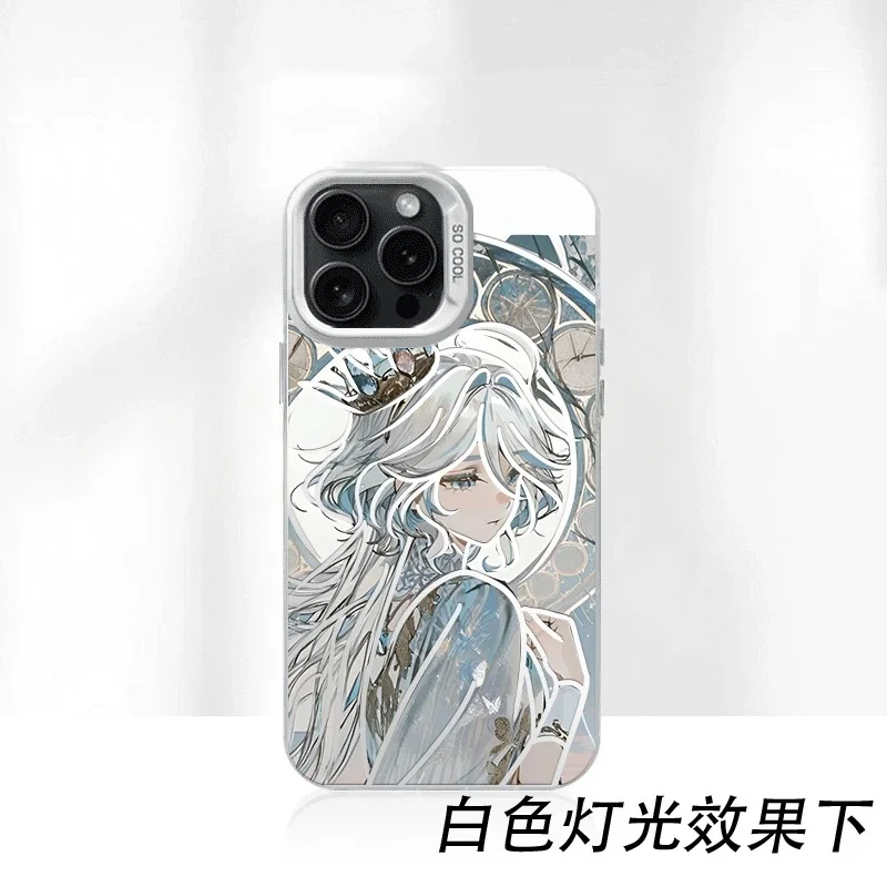 Hydro Archon Goddess Phone Case - Genshin Impact Inspired Design